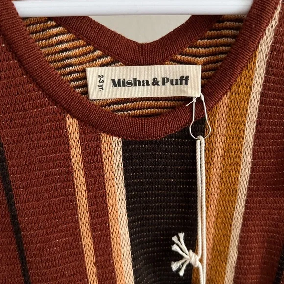 Misha & Puff Striped Knit Tank Top 2-3Y - Picture 2 of 4